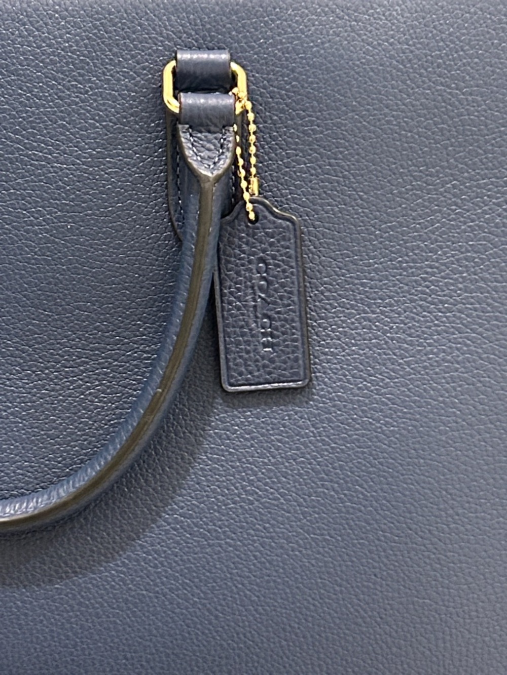 Coach (NWT) Maggie Tote Bag in Deep Blue - Picture 5 of 17
